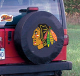 Chicago Blackhawks Tire Cover