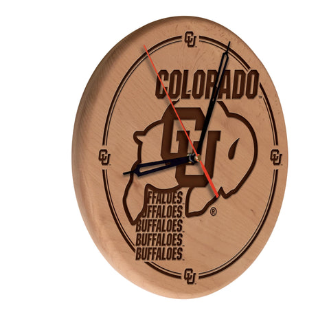 Colorado Laser Engraved Wood Clock