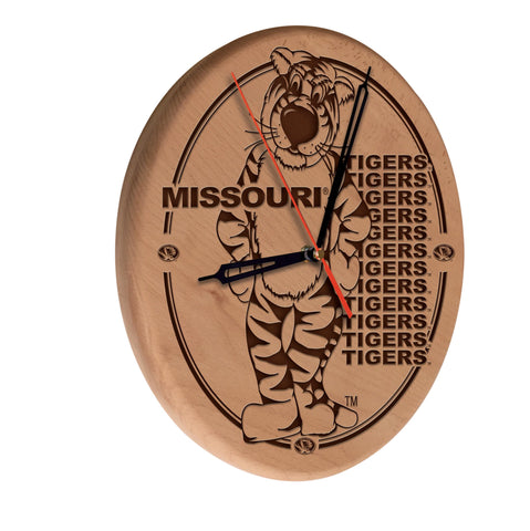 Missouri Laser Engraved Wood Clock