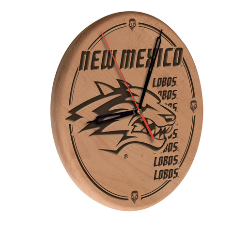 New Mexico Laser Engraved Wood Clock