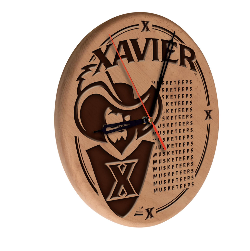 Xavier Laser Engraved Wood Clock