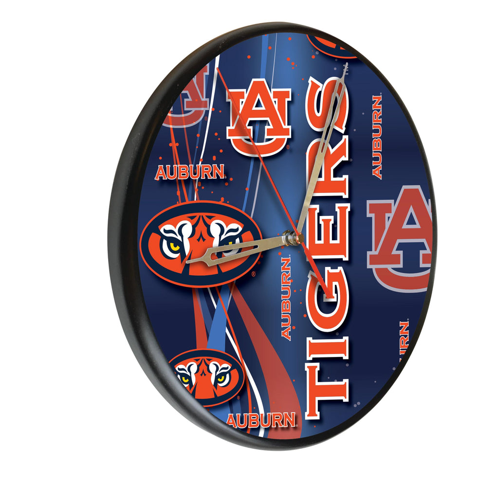 Auburn Digitally Printed Wood Clock