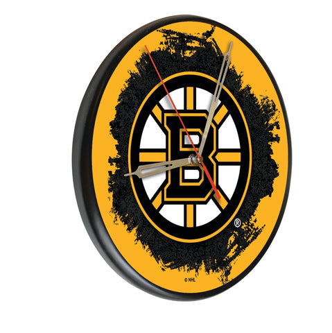 Boston Bruins Digitally Printed Wood Clock