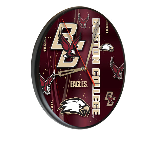 Boston College Digitally Printed Wood Clock