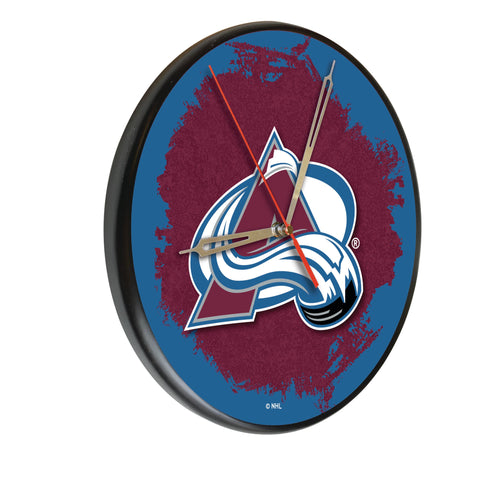 Colorado Avalanche Digitally Printed Wood Clock