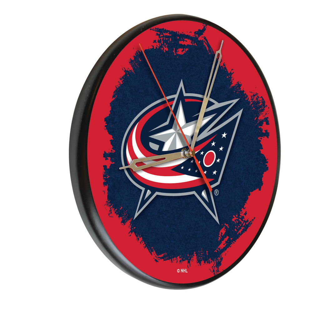 Columbus Blue Jackets Digitally Printed Wood Clock