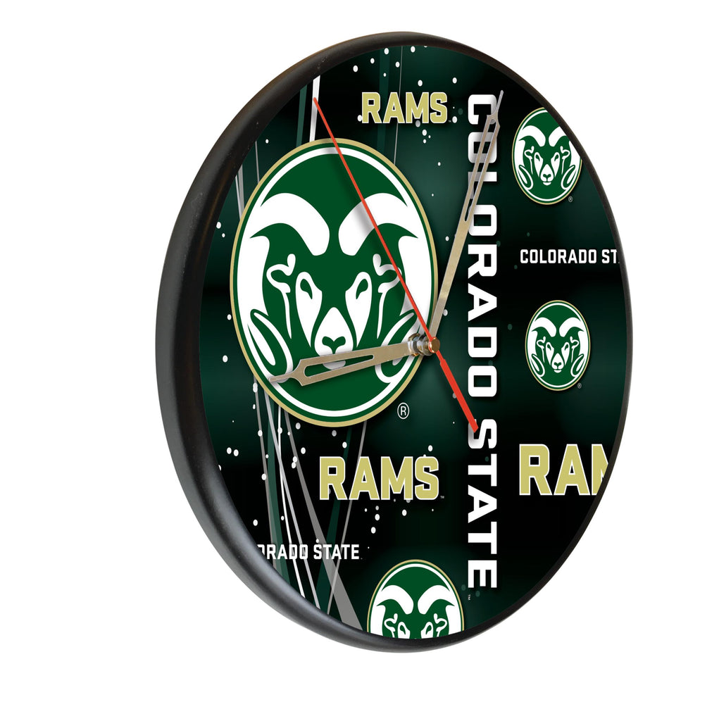 Colorado State Digitally Printed Wood Clock