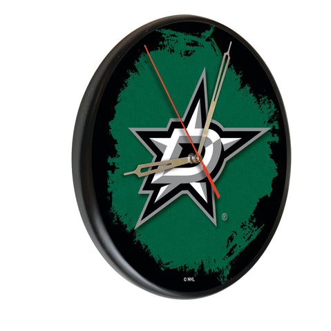 Dallas Stars Digitally Printed Wood Clock