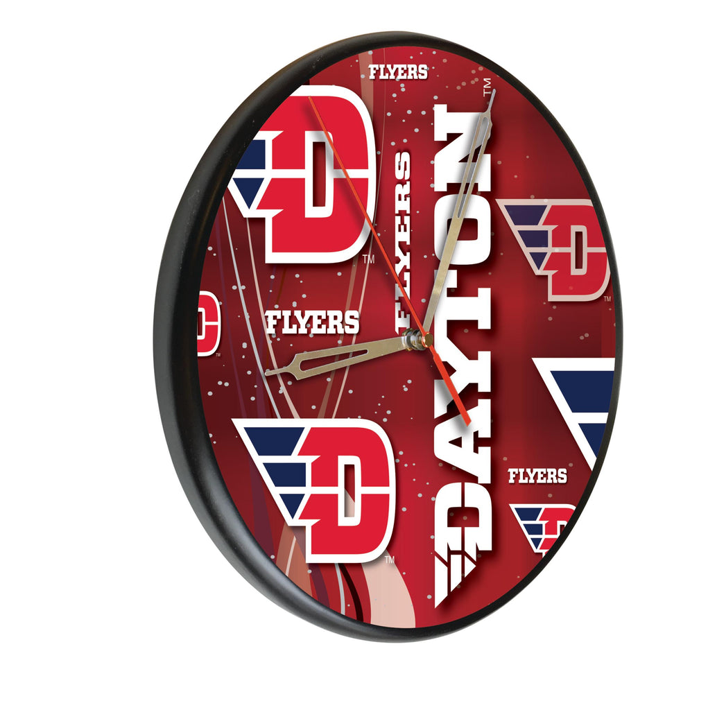 University Of Dayton Digitally Printed Wood Clock