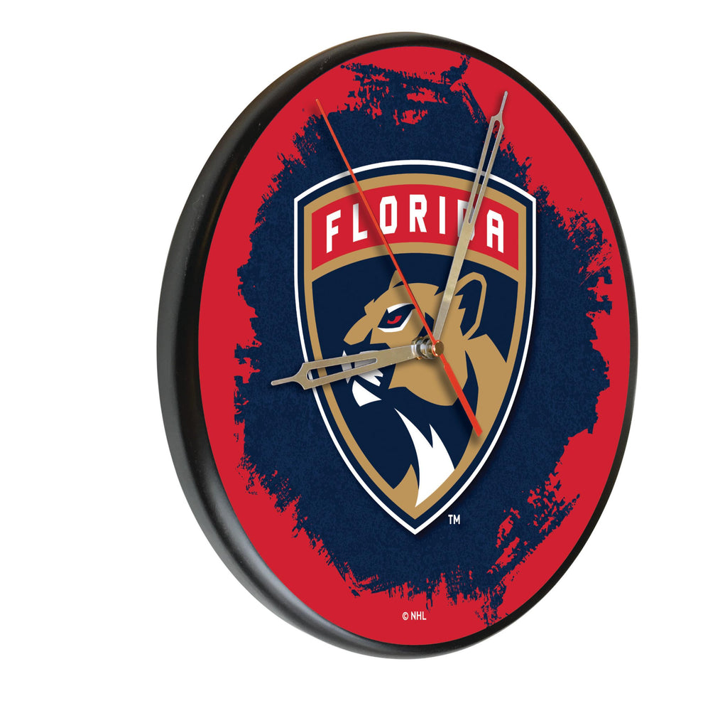 Florida Panthers Digitally Printed Wood Clock