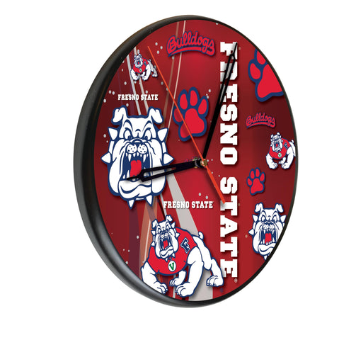 Fresno State Digitally Printed Wood Clock