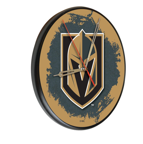 Vegas Golden Knights Digitally Printed Wood Clock