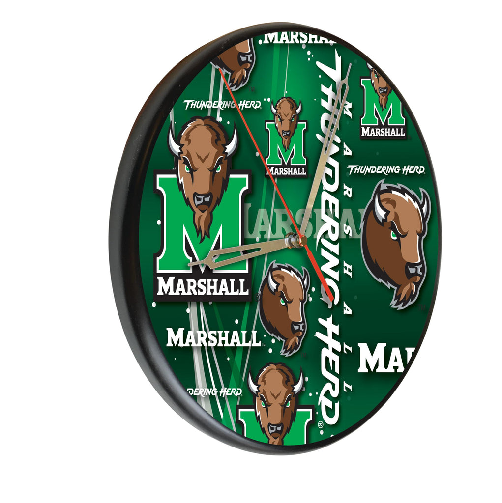 Marshall Digitally Printed Wood Clock