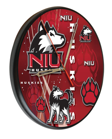 Northern Illinois Digitally Printed Wood Clock