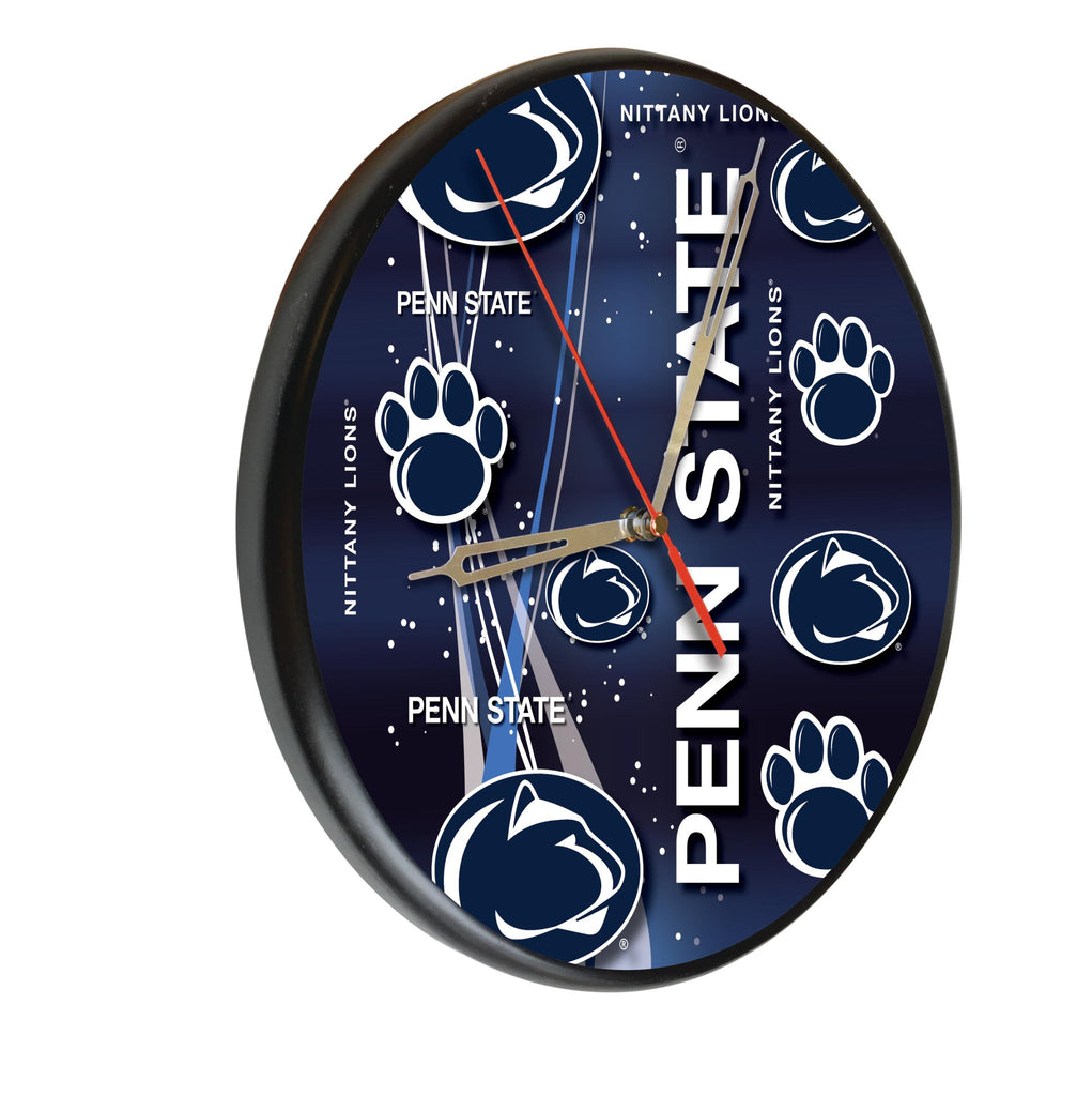 Penn State Digitally Printed Wood Clock