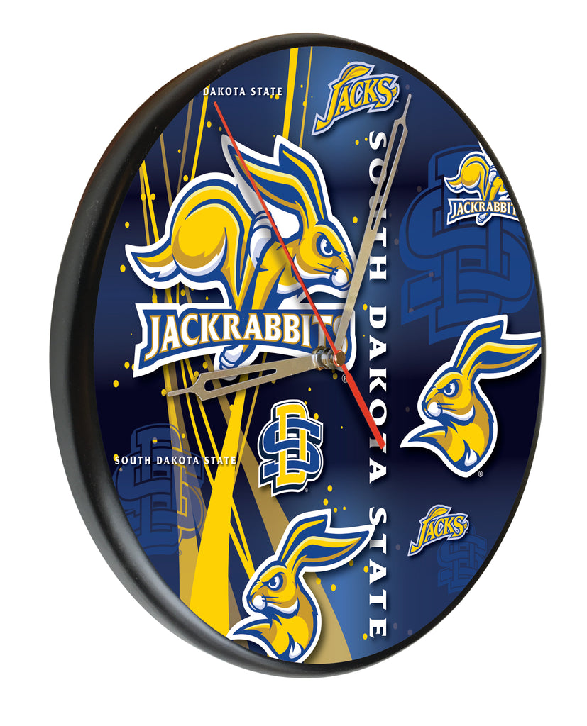 South Dakota State Digitally Printed Wood Clock