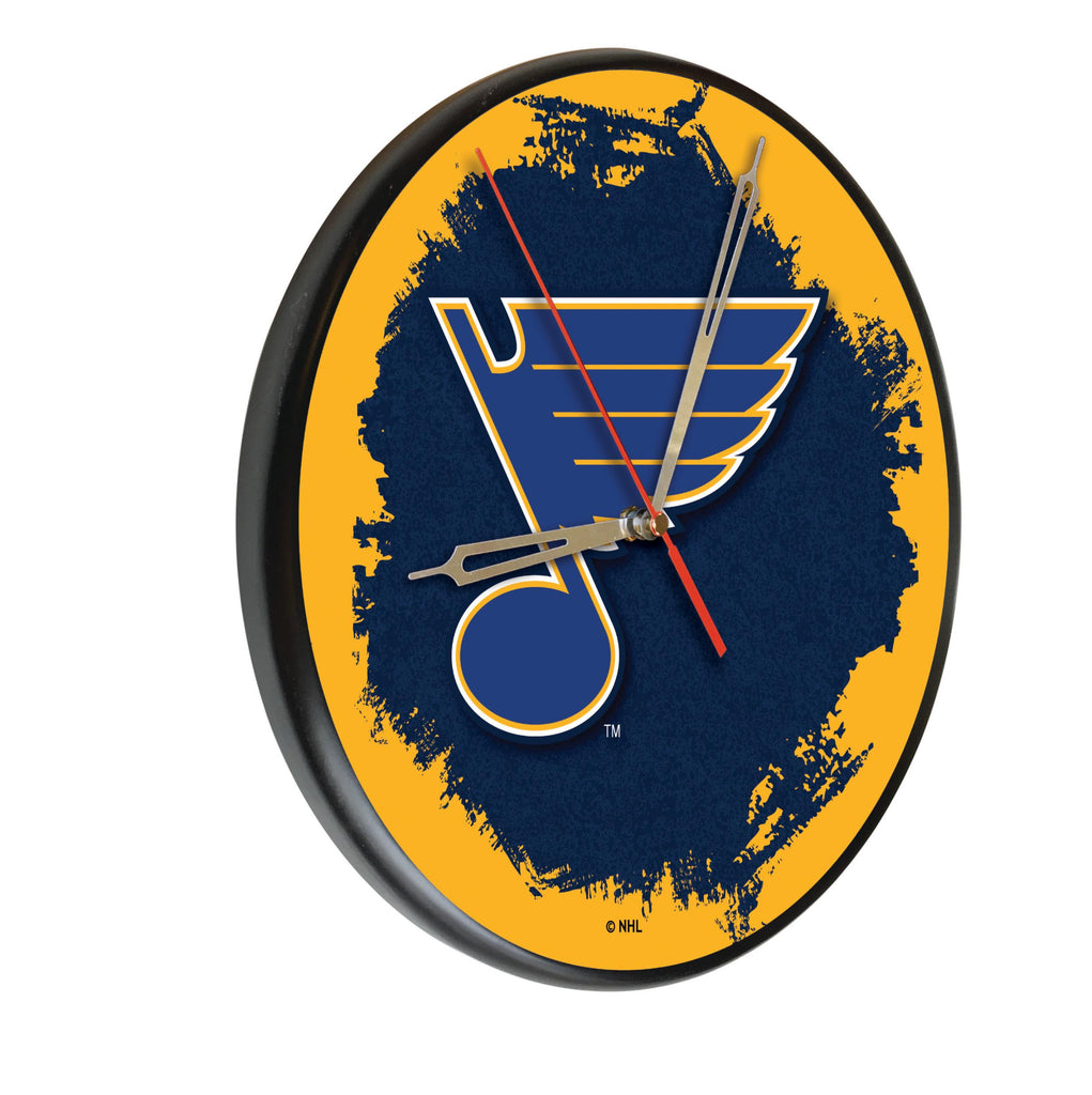 St Louis Blues Digitally Printed Wood Clock