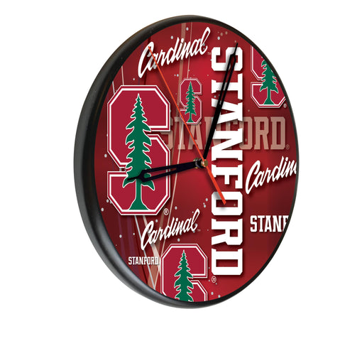 Stanford Digitally Printed Wood Clock