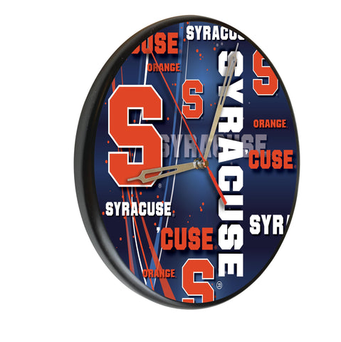 Syracuse Digitally Printed Wood Clock