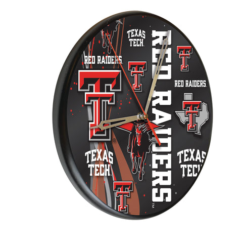 Texas Tech Digitally Printed Wood Clock