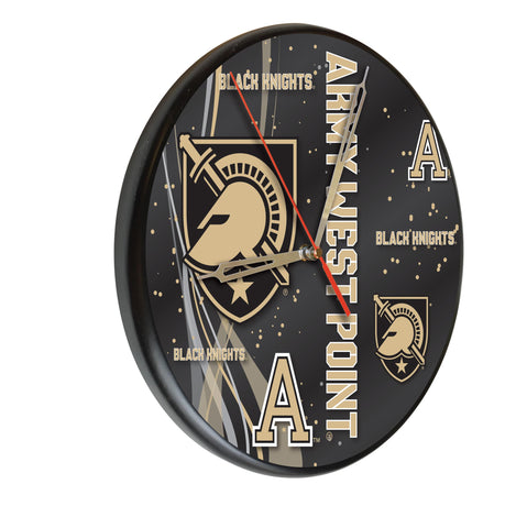 Us Military Academy (army) Digitally Printed Wood Clock