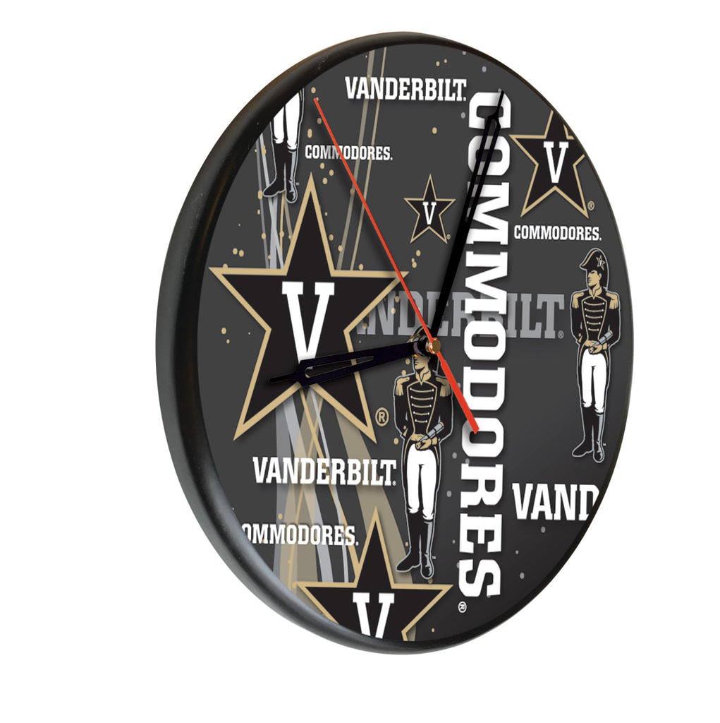 Vanderbilt Digitally Printed Wood Clock