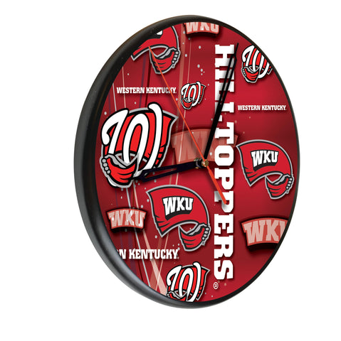 Western Kentucky Digitally Printed Wood Clock