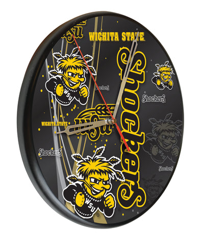 Wichita State Digitally Printed Wood Clock