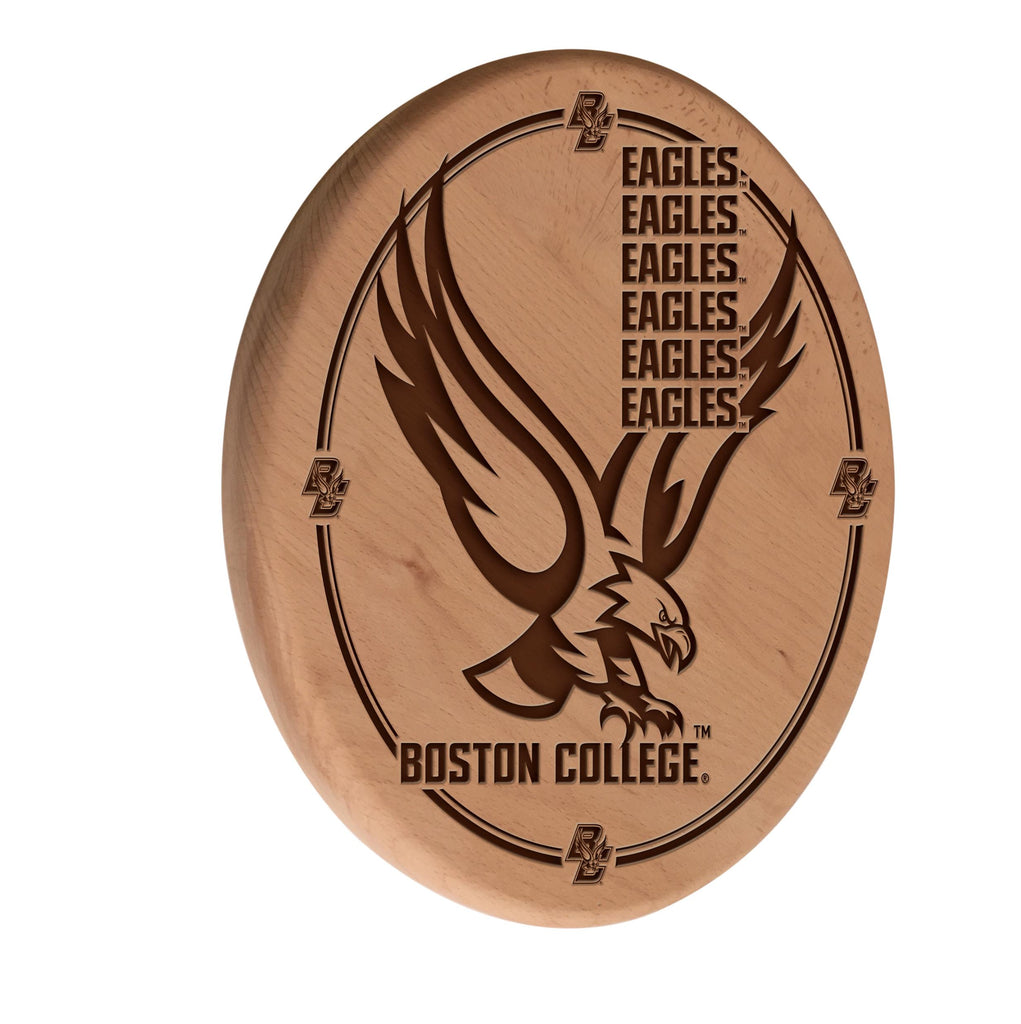 Boston College Laser Engraved Wood Sign