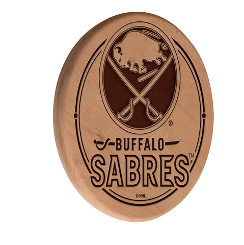 Buffalo Sabres Laser Engraved Wood Sign