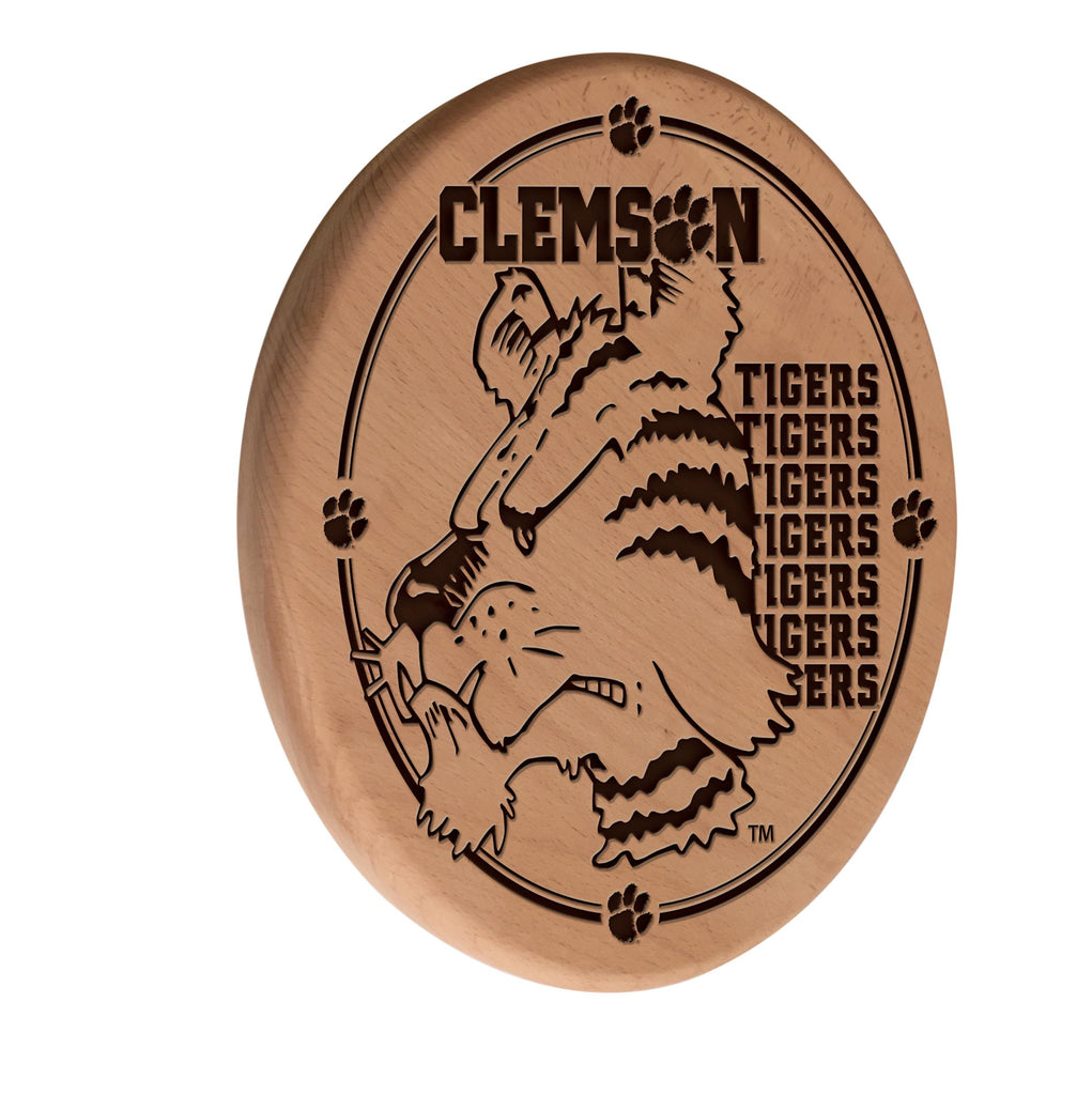 Clemson Laser Engraved Wood Sign