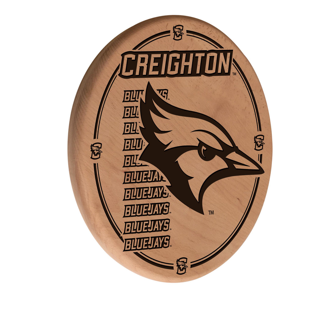 Creighton Laser Engraved Wood Sign