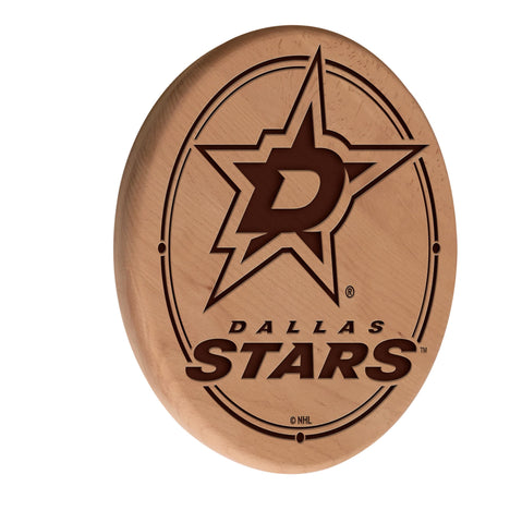 Dallas Stars Laser Engraved Wood Sign