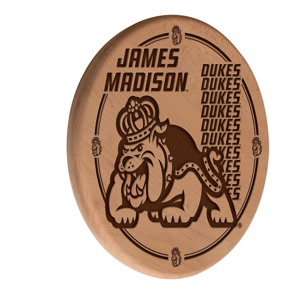 James Madison Laser Engraved Wood Sign