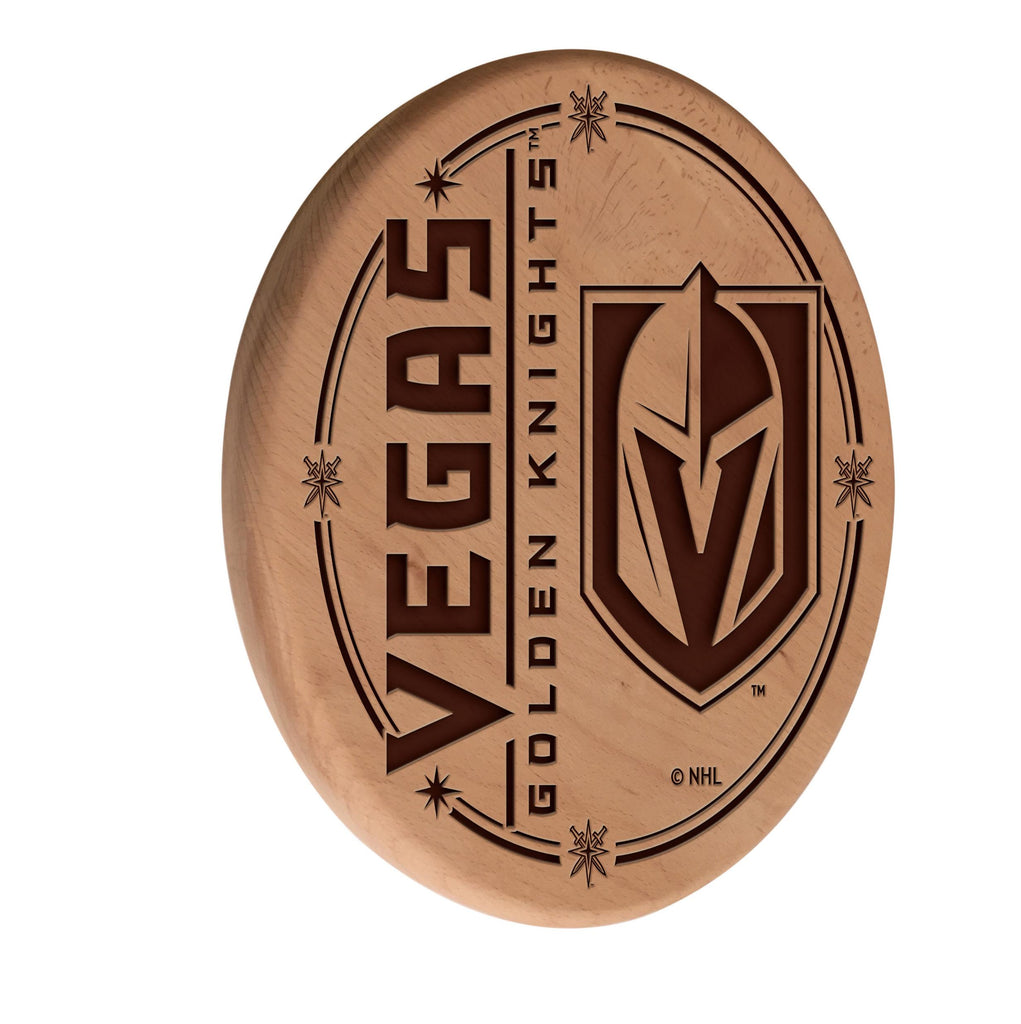 Vegas Golden Knights Laser Engraved Wood Sign