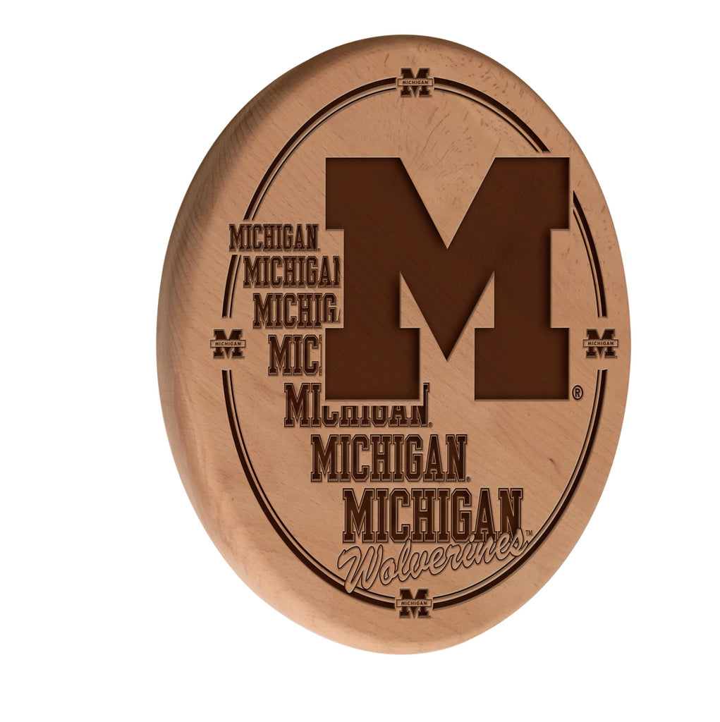 Michigan Laser Engraved Wood Sign