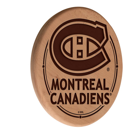 Montreal Canadiens Laser Engraved Wood Sign