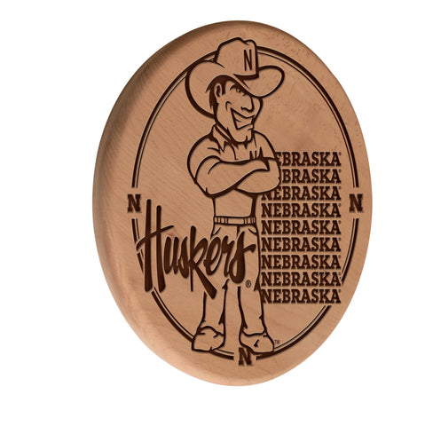 Nebraska Laser Engraved Wood Sign