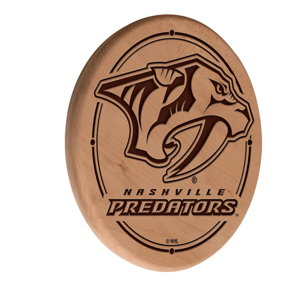 Nashville Predators Laser Engraved Wood Sign