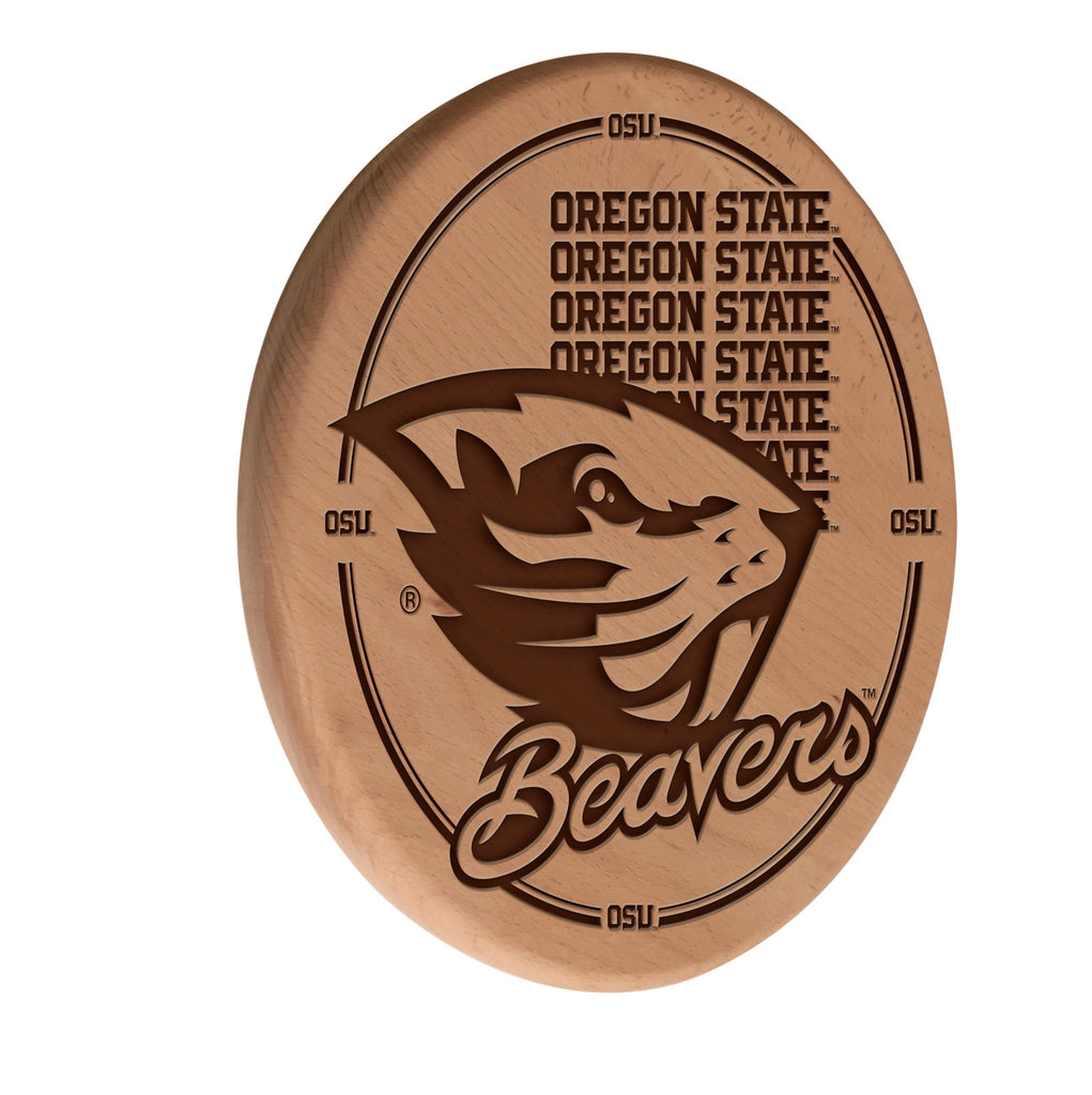 Oregon State Laser Engraved Wood Sign