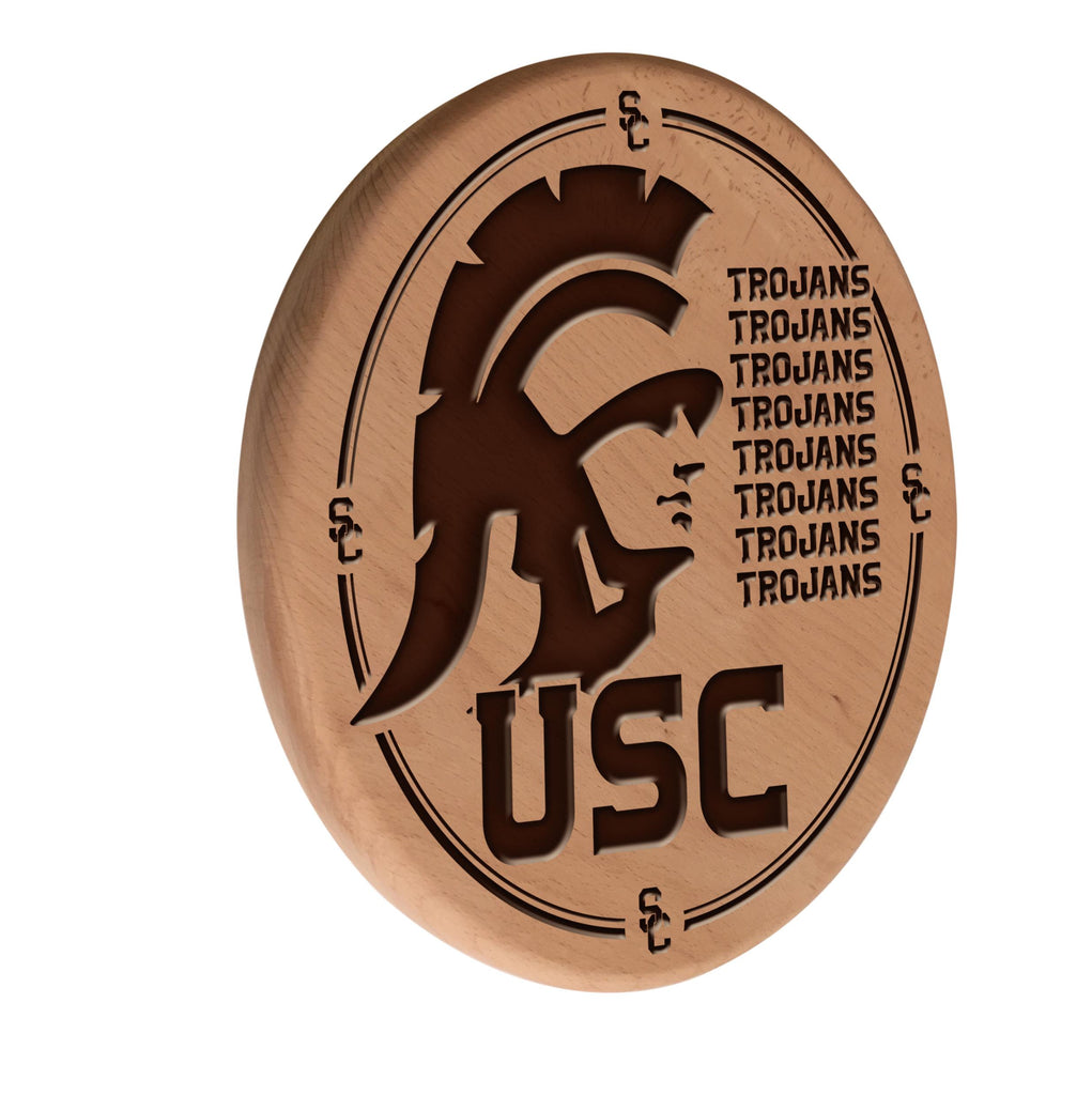 Usc Trojans Laser Engraved Wood Sign