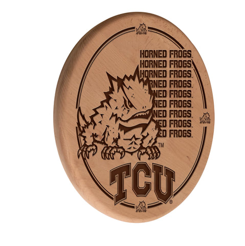 Tcu Laser Engraved Wood Sign