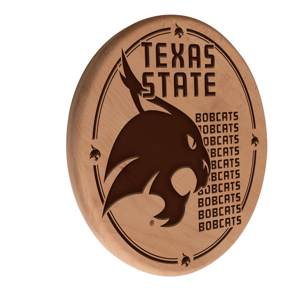 Texas State Laser Engraved Wood Sign