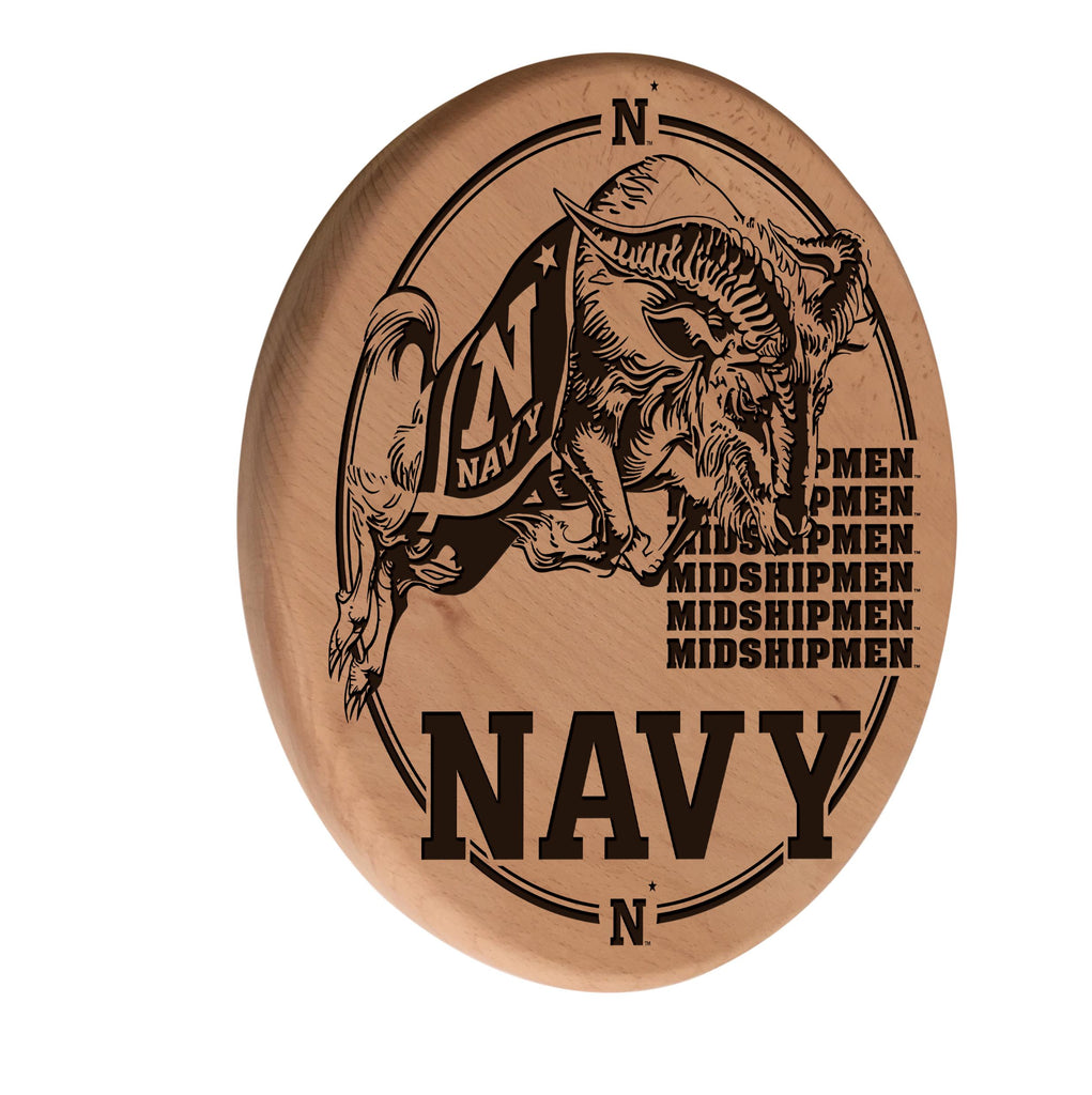 Us Naval Academy (navy) Laser Engraved Wood Sign