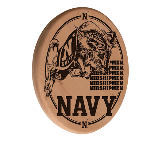 Us Naval Academy (navy) Laser Engraved Wood Sign