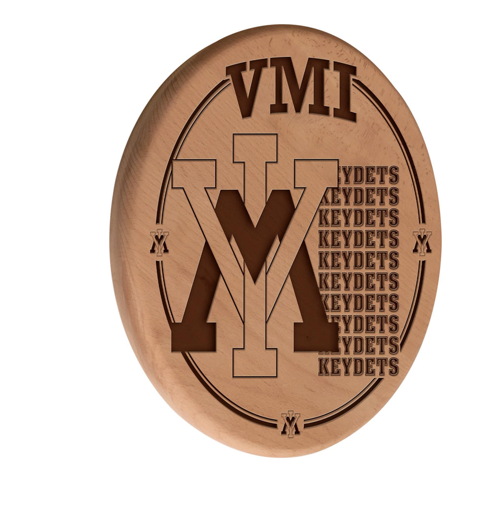 Virginia Military Institute Laser Engraved Wood Sign