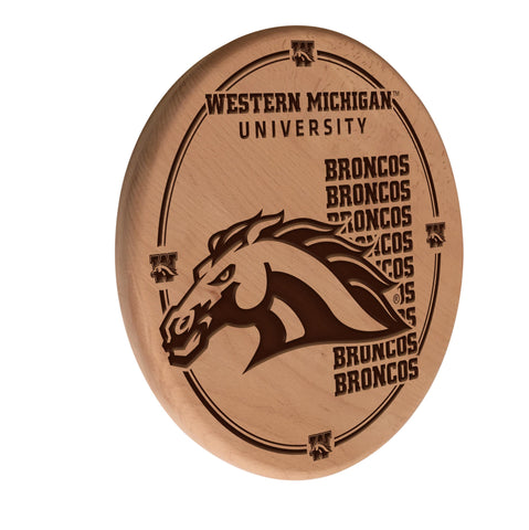 Western Michigan Laser Engraved Wood Sign