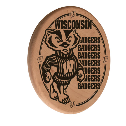 Wisconsin Laser Engraved Wood Sign