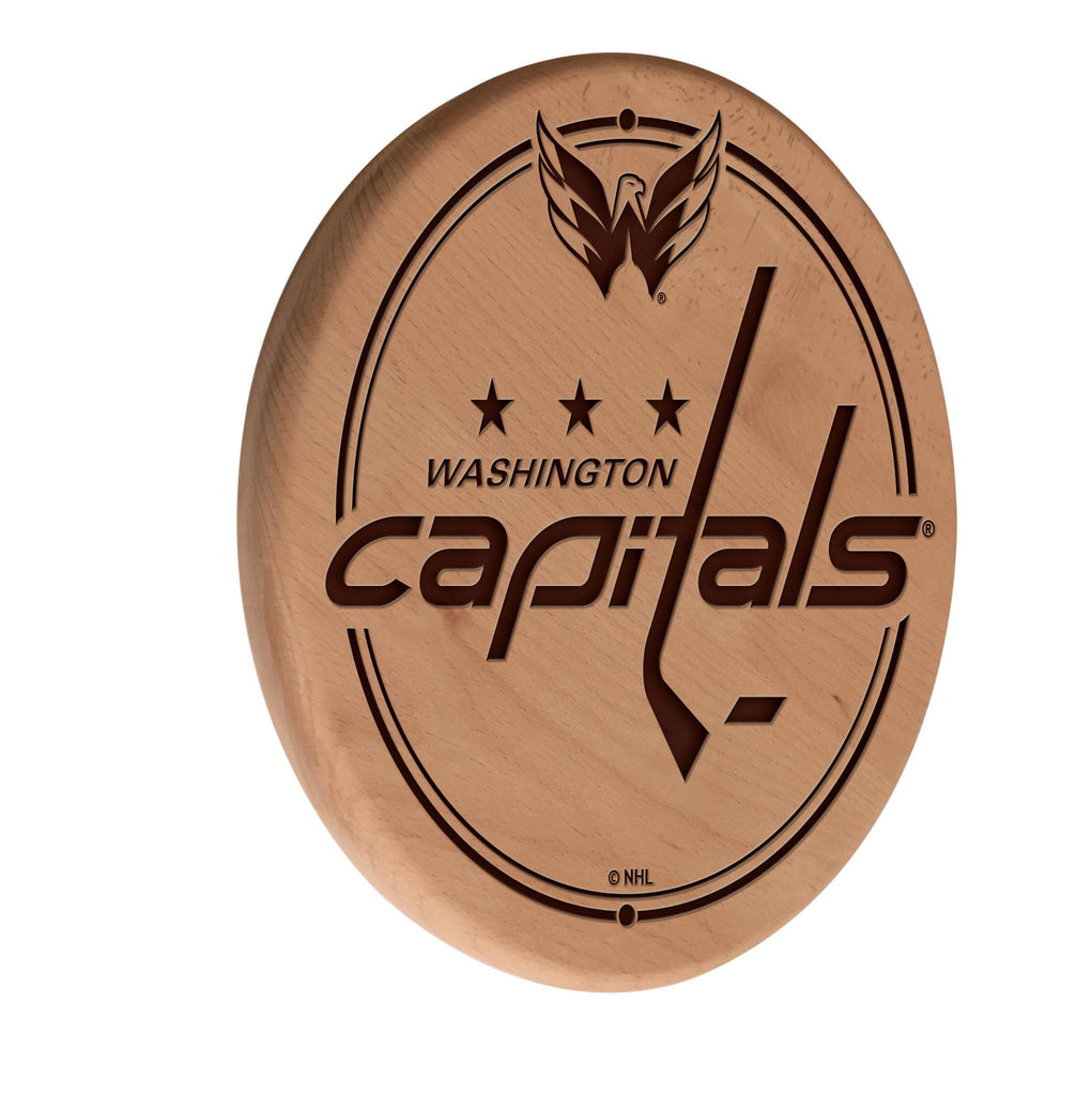 Washington Capitals Laser Engraved Wood Sign