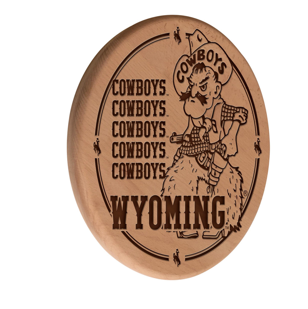 Wyoming Laser Engraved Wood Sign